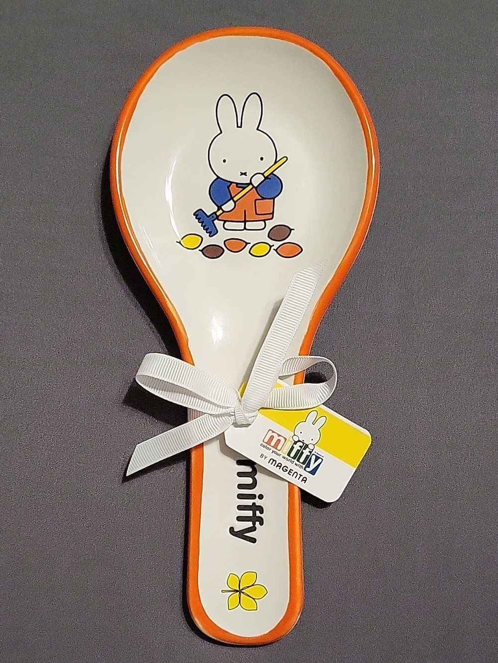 Miffy Fall Ceramic Spoon Rest